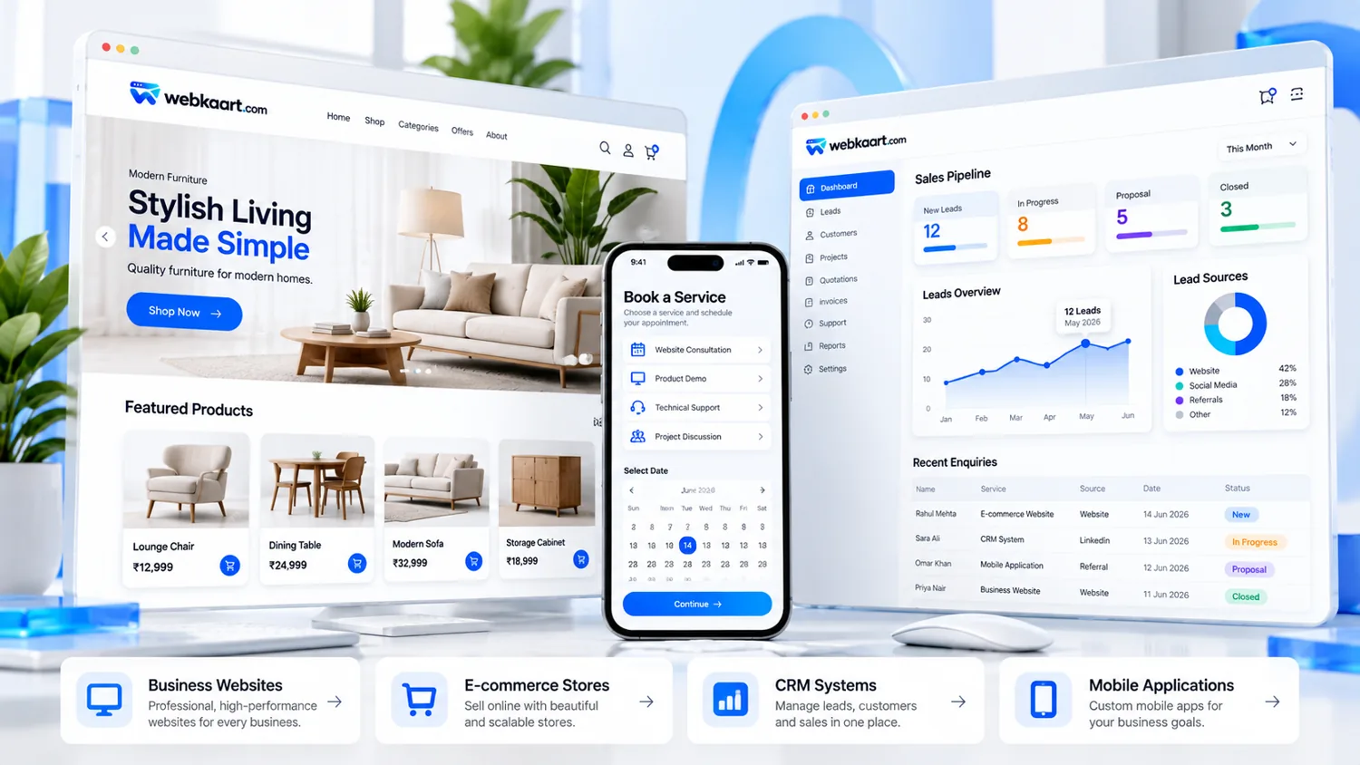 Illustrative Online Store design